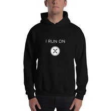 Load image into Gallery viewer, I Run On XRP Crypto Coin Unisex Hoodie - Model WFOWCC