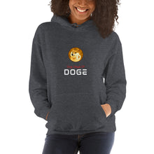 Load image into Gallery viewer, Dog Days of Doge Unisex Hoodie - Model GCCORFWF
