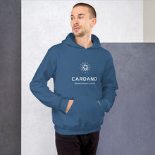 Load image into Gallery viewer, Cardano Decentralized Future Unisex Hoodie - Model WCCOWFOWF