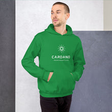 Load image into Gallery viewer, Cardano Decentralized Future Unisex Hoodie - Model WCCOWFOWF