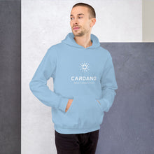 Load image into Gallery viewer, Cardano Decentralized Future Unisex Hoodie - Model WCCOWFOWF