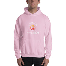 Load image into Gallery viewer, I Run On Ethereum Unisex Hoodie - Model WFOGCC