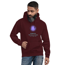 Load image into Gallery viewer, Embrace The Sol's Aura Unisex Hoodie - Model BPCCTF