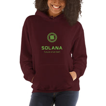 Load image into Gallery viewer, Solana Future Of All DeFi Unisex Hoodie - Model GSOGFAGF