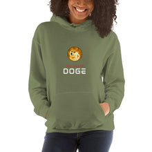 Load image into Gallery viewer, Dog Days of Doge Unisex Hoodie - Model GCCORFWF