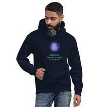 Load image into Gallery viewer, Embrace The Sol's Aura Unisex Hoodie - Model BPCCTF