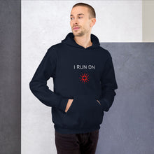 Load image into Gallery viewer, I Run On ADA Crypto Coin Unisex Hoodie - Model WFORCC