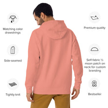 Load image into Gallery viewer, I Love Avalanche Unisex Hoodie - Model TAWBHWWF