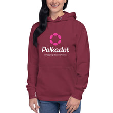Load image into Gallery viewer, Polkadot Bridging Blockchains Unisex Hoodie - Model PPWWF