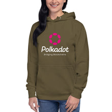 Load image into Gallery viewer, Polkadot Bridging Blockchains Unisex Hoodie - Model PPWWF