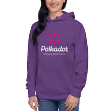 Load image into Gallery viewer, Polkadot Bridging Blockchains Unisex Hoodie - Model PPWWF