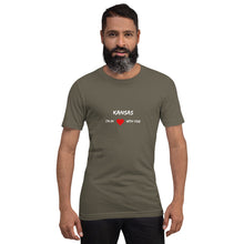 Load image into Gallery viewer, Love For Kansas Unisex T-Shirt
