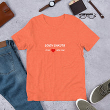 Load image into Gallery viewer, Love For South Dakota Unisex T-Shirt