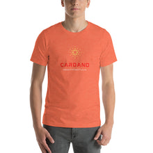Load image into Gallery viewer, Cardano Decentralized Future Unisex T-Shirt - Model GCORFAWF
