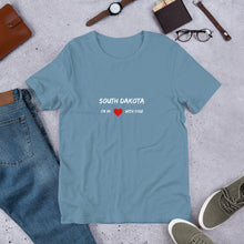Load image into Gallery viewer, Love For South Dakota Unisex T-Shirt