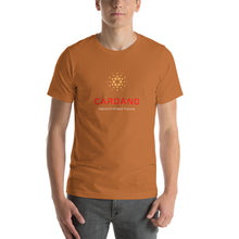 Load image into Gallery viewer, Cardano Decentralized Future Unisex T-Shirt - Model GCORFAWF
