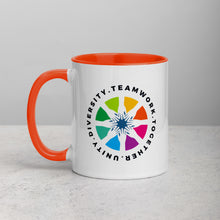 Load image into Gallery viewer, Teamwork Mug 11oz with Color Inside