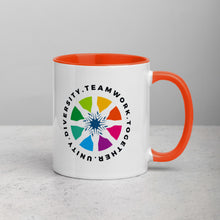 Load image into Gallery viewer, Teamwork Mug 11oz with Color Inside