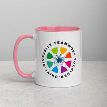 Load image into Gallery viewer, Teamwork Mug 11oz with Color Inside