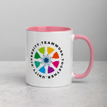 Load image into Gallery viewer, Teamwork Mug 11oz with Color Inside