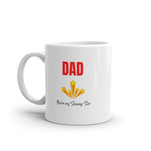 Load image into Gallery viewer, White Glossy Mug - Dad You're My Star