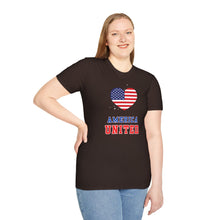 Load image into Gallery viewer, America United Unisex Graphic T-Shirt
