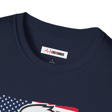 Load image into Gallery viewer, American Legend Unisex Graphic T-Shirt - Eagle On American Flag
