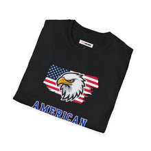 Load image into Gallery viewer, American Legend Unisex Graphic T-Shirt - Eagle On American Flag
