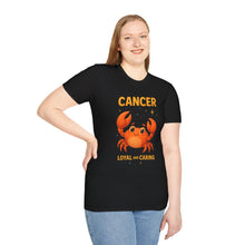 Load image into Gallery viewer, Cancer Zodiac - Loyal and Caring - Unisex T-Shirt
