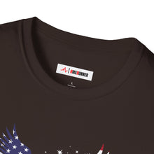 Load image into Gallery viewer, United Strong Unisex Graphic T-Shirt - Patriotic Eagle Silhouette
