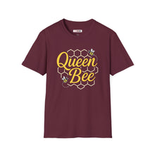 Load image into Gallery viewer, Women&#39;s T-Shirt - Queen Bee With Honeycomb Design
