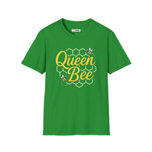 Load image into Gallery viewer, Women&#39;s T-Shirt - Queen Bee With Honeycomb Design
