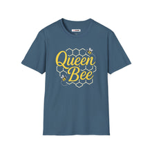 Load image into Gallery viewer, Women&#39;s T-Shirt - Queen Bee With Honeycomb Design
