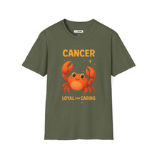 Load image into Gallery viewer, Cancer Zodiac - Loyal and Caring - Unisex T-Shirt
