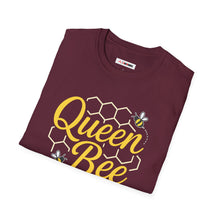 Load image into Gallery viewer, Women&#39;s T-Shirt - Queen Bee With Honeycomb Design
