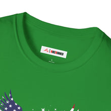 Load image into Gallery viewer, United Strong Unisex Graphic T-Shirt - Patriotic Eagle Silhouette
