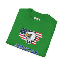 Load image into Gallery viewer, American Legend Unisex Graphic T-Shirt - Eagle On American Flag
