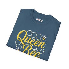 Load image into Gallery viewer, Women&#39;s T-Shirt - Queen Bee With Honeycomb Design

