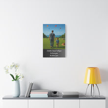 Load image into Gallery viewer, Heartwarming Father-Son Wall Canvas - A Father Shows Love
