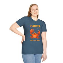 Load image into Gallery viewer, Cancer Zodiac - Loyal and Caring - Unisex T-Shirt
