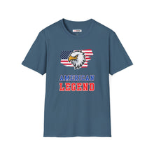 Load image into Gallery viewer, American Legend Unisex Graphic T-Shirt - Eagle On American Flag
