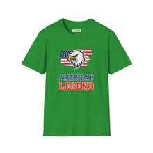 Load image into Gallery viewer, American Legend Unisex Graphic T-Shirt - Eagle On American Flag
