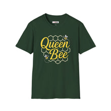 Load image into Gallery viewer, Women&#39;s T-Shirt - Queen Bee With Honeycomb Design
