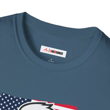 Load image into Gallery viewer, American Legend Unisex Graphic T-Shirt - Eagle On American Flag
