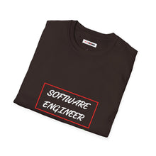 Load image into Gallery viewer, Funny Software Engineer T-Shirt | Debugging My Life | Unisex Softstyle Tee
