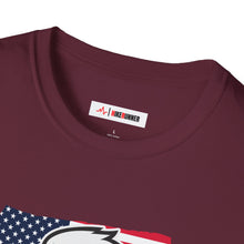 Load image into Gallery viewer, American Legend Unisex Graphic T-Shirt - Eagle On American Flag
