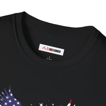 Load image into Gallery viewer, United Strong Unisex Graphic T-Shirt - Patriotic Eagle Silhouette
