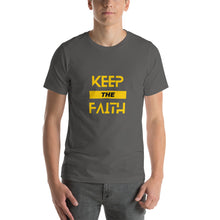 Load image into Gallery viewer, Keep The Faith Gold Unisex T-Shirt
