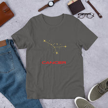 Load image into Gallery viewer, CANCER Constellation Unisex T-Shirt
