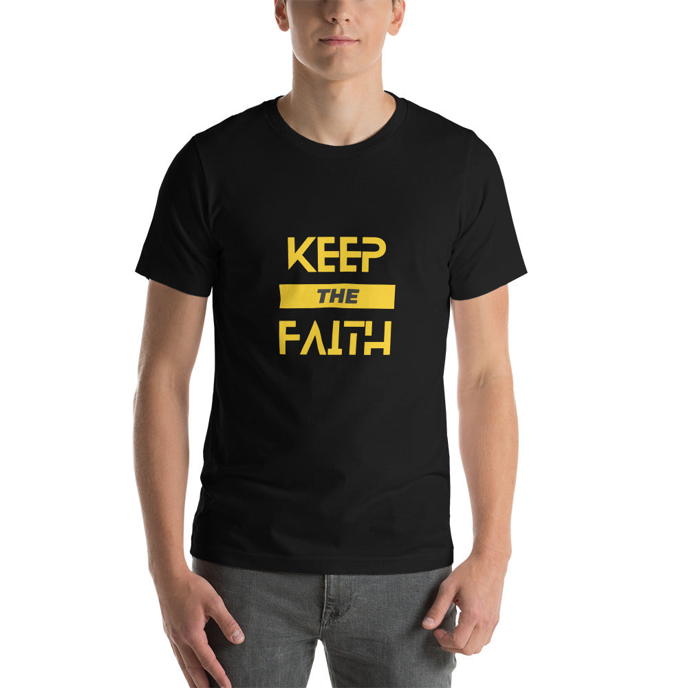 Keep The Faith Gold Unisex T-Shirt